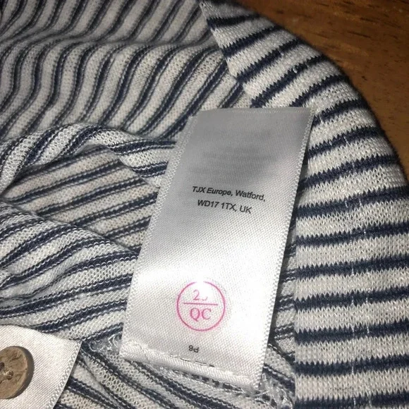 Rachel Zoe button down linen top, tie front - Picture 15 of 17